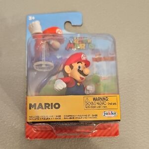 Mario Figure - Red and Blue